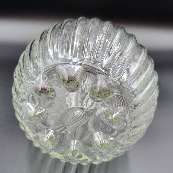 Decanter Glass Comptoir de Famille Glass Souffle Bouche Mouth Blown Handmade - Picture 7 of 11